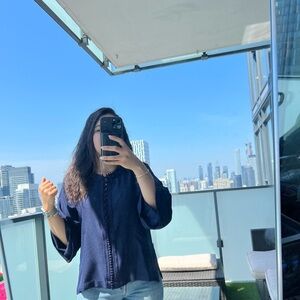 Cardigans in blue Navy